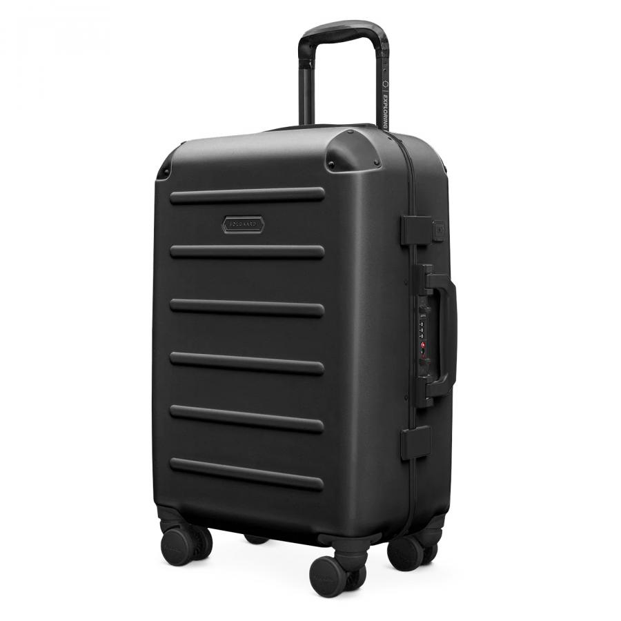 Luggage with a built-in closet - suitcase pull up shelf closet
