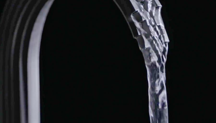 Luxury 3D printed designer bathroom faucets