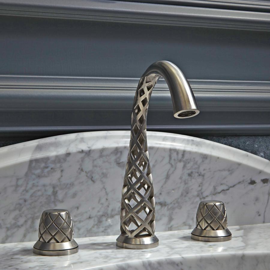 Luxury 3D printed designer bathroom faucets
