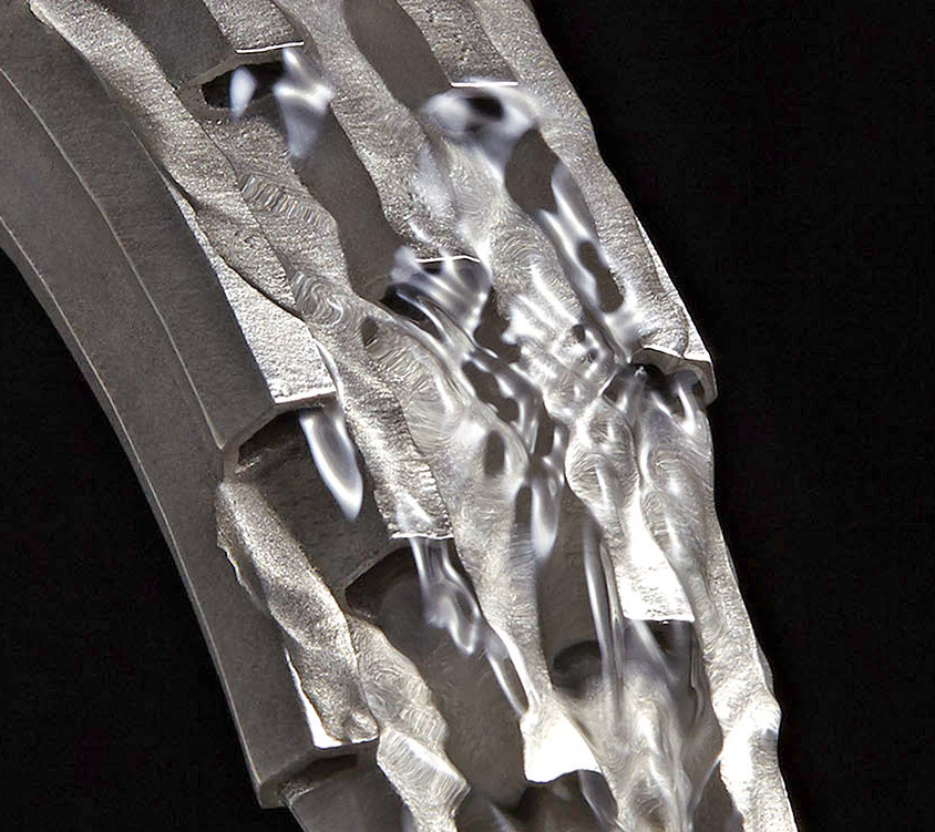 Luxury 3D printed designer bathroom faucets