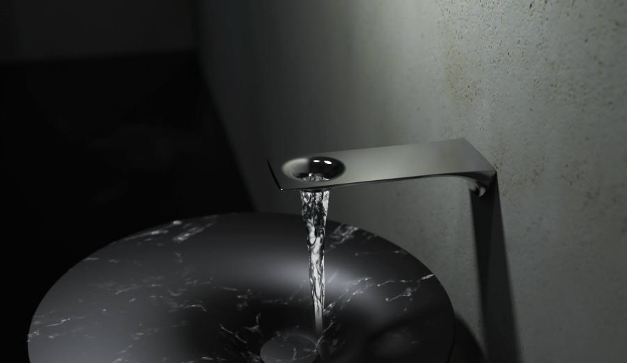Luxury 3D printed designer bathroom faucets
