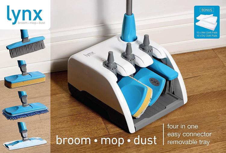 Lynx Dock - 4-in-1 interchangeable pole cleaning set