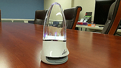 Lyrix Dancing Water Speaker - GIF