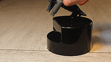 Maestro Baton Toothpick Dispenser - Conductor bowing with baton toothpick dispenser