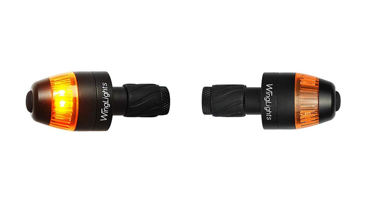 CYCL Winglights - Bicycle Handlebar turn signals - Snap on bike safety lights and turn signal