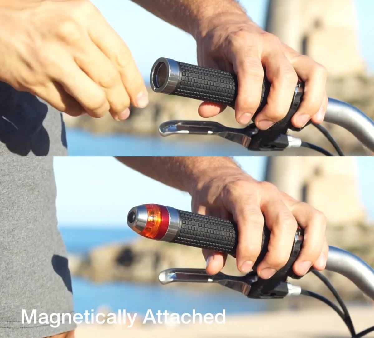 CYCL Winglights - Bicycle Handlebar turn signals - Snap on bike safety lights and turn signal