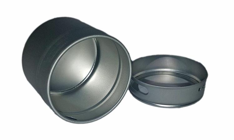 Magnetic Spice Tins Attach To Your Refrigerator - Wall mounted magnetic spice rack - clear glass spice tins