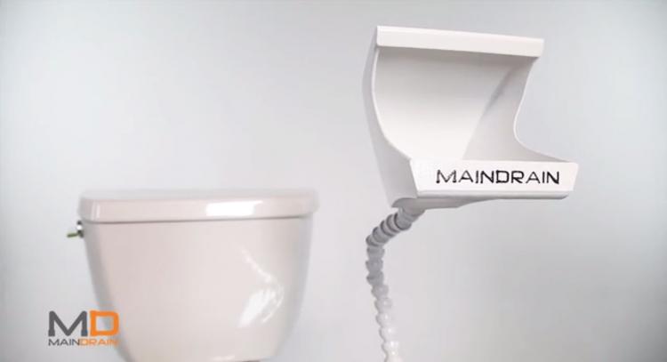 Main Drain Urinal Attachment For Toilet