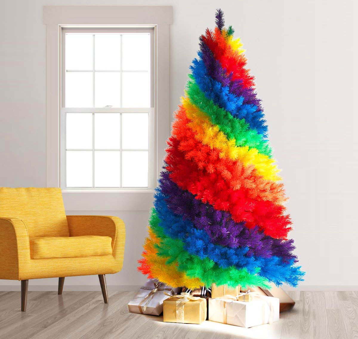 Rainbow Christmas Tree