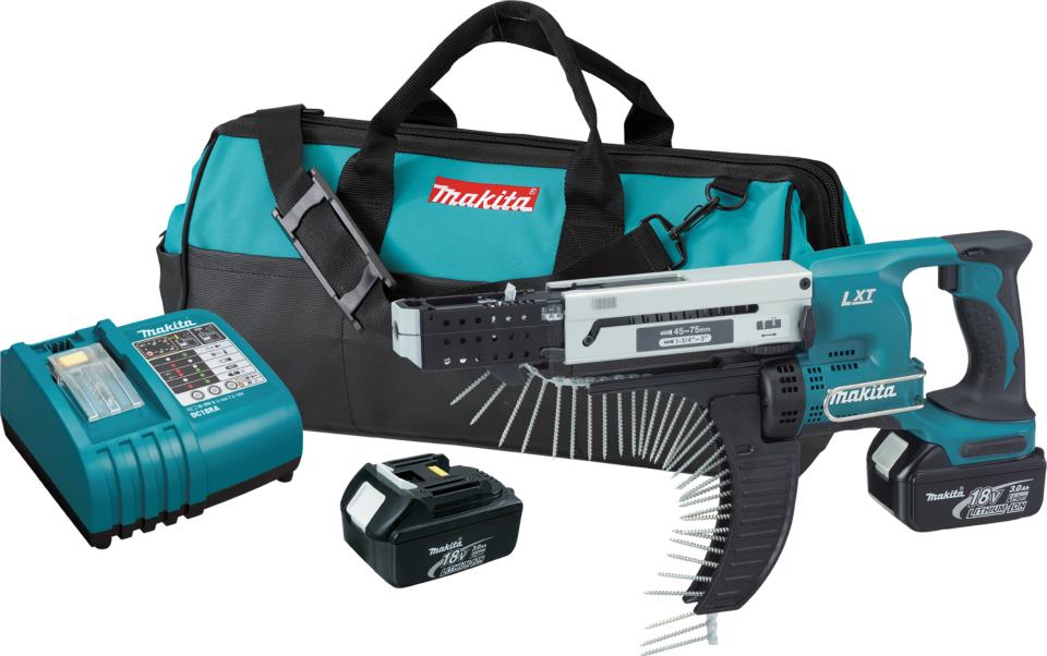 Makita Autfeed Screwdriver - Automatic drill that feeds screws
