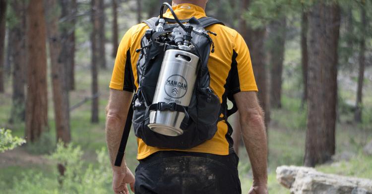 ManCan Personal Beer Keg - Travel Mini Beer Keg