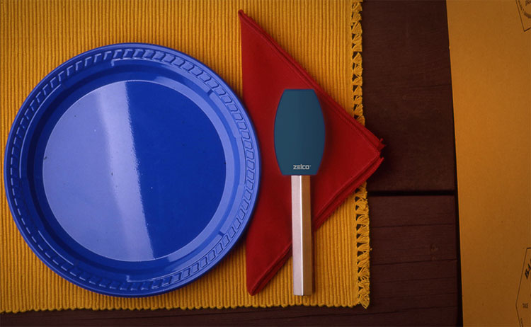 Portable Silverware Set With Holder