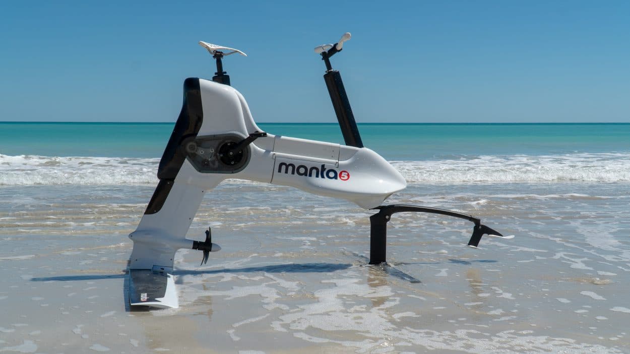 Mantra5 HYDROFOILER XE-1 Water Bicycle E-bike