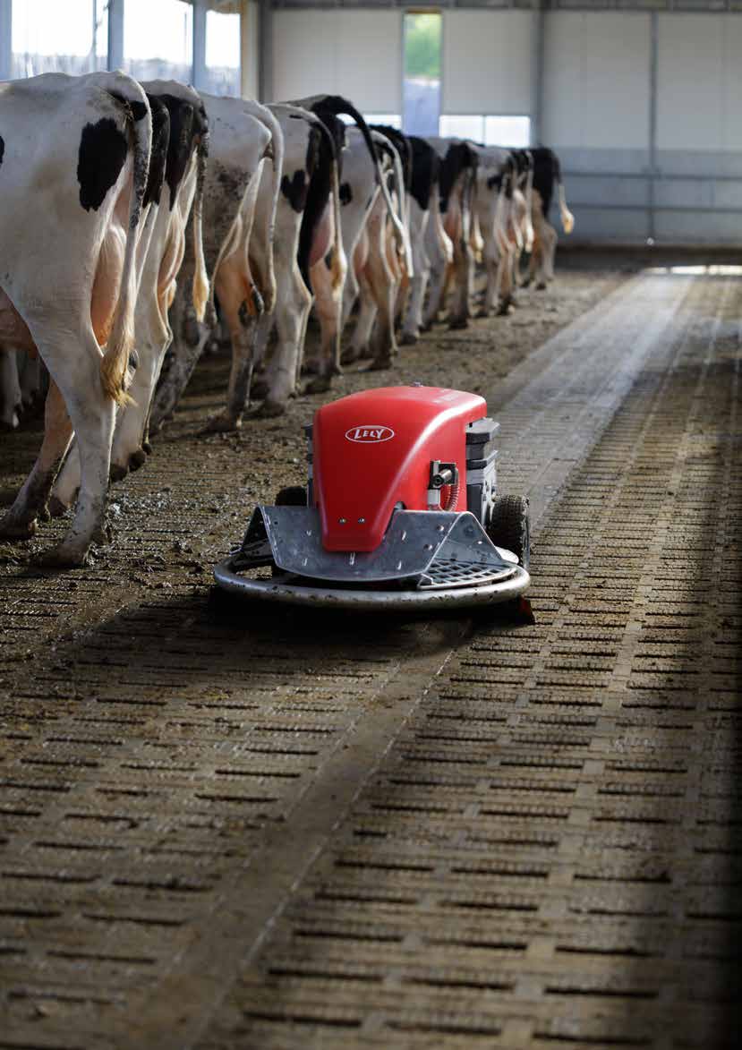 Lely Discovery Manure Cleaning Robot Vacuum Barn Floor Roomba