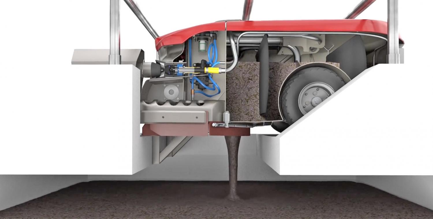 Lely Discovery Manure Cleaning Robot Vacuum Barn Floor Roomba