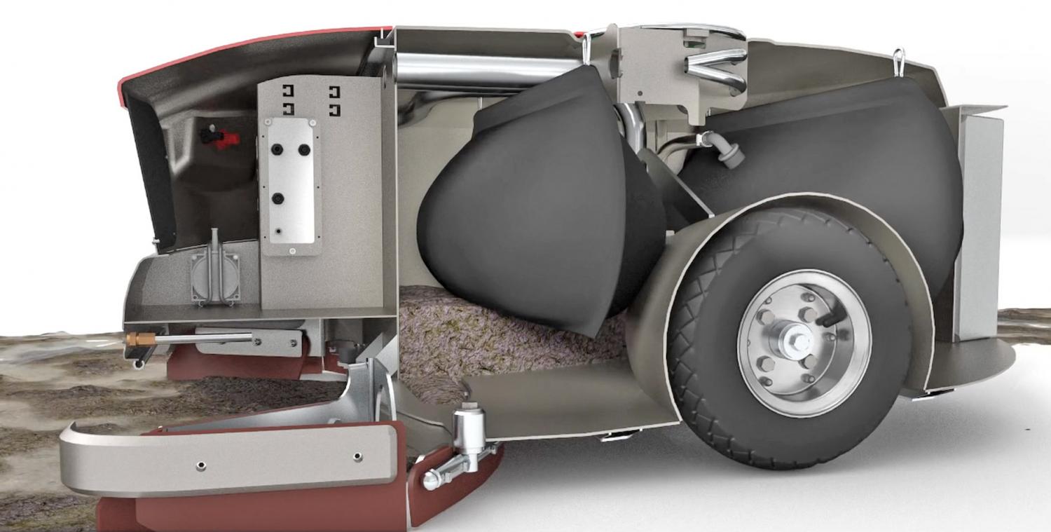 Lely Discovery Manure Cleaning Robot Vacuum Barn Floor Roomba