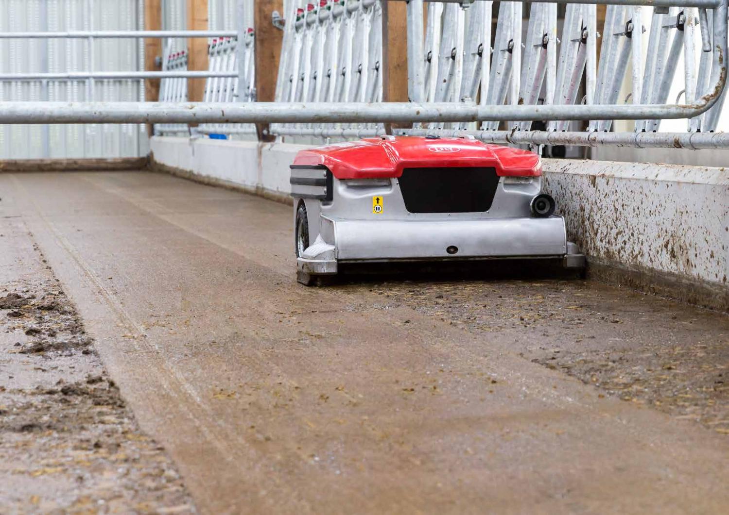 Lely Discovery Manure Cleaning Robot Vacuum Barn Floor Roomba
