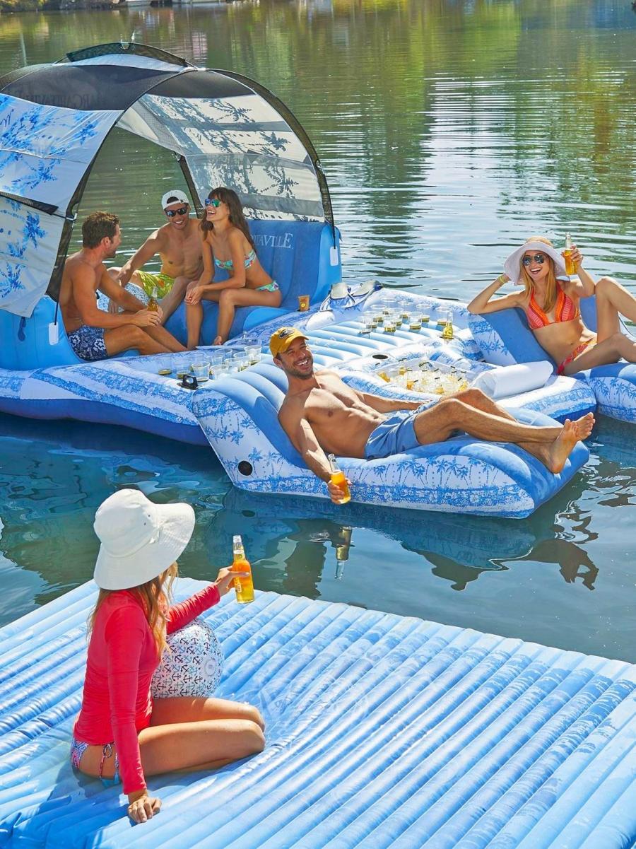 Margaritaville Paradise Party Island Lake Float