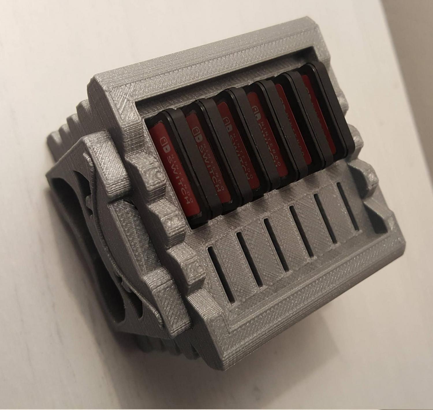 Mario Thwomp Nintendo Switch Game Cartridge Holder
