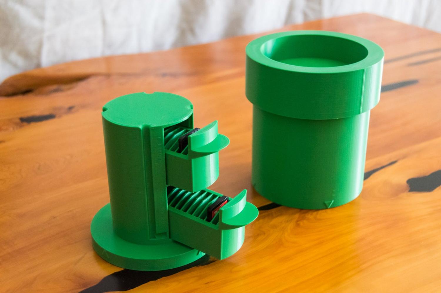 Mario Warp Pipe Nintendo Switch Game Holder