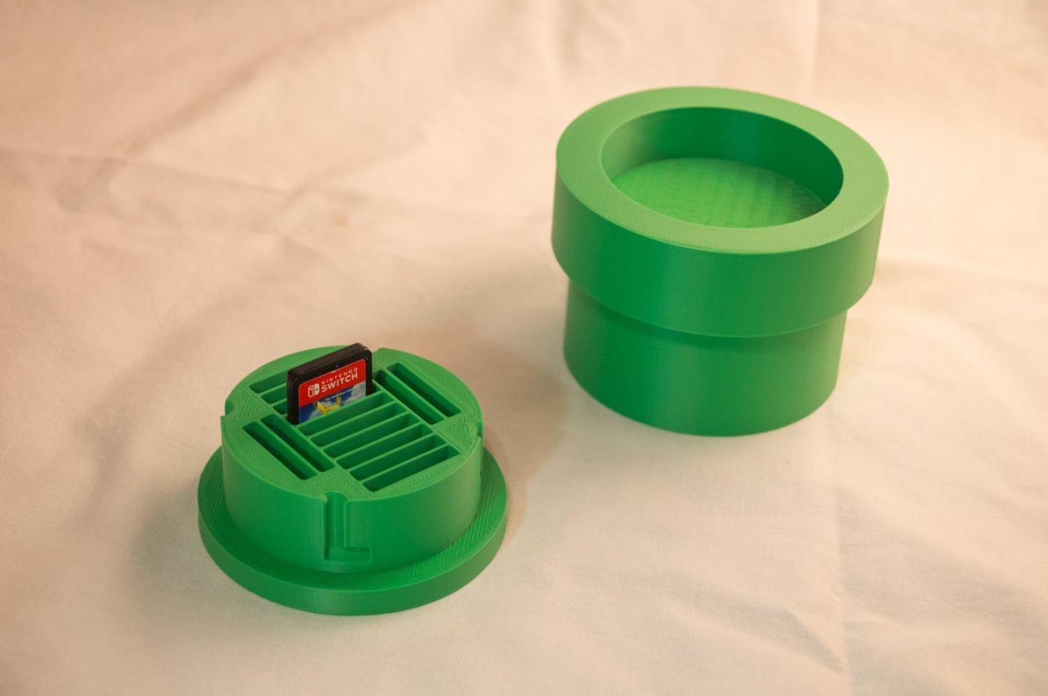 Mario Warp Pipe Nintendo Switch Game Holder