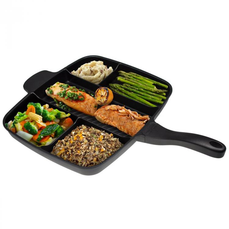 Master Pan All-In-One Skillet Pan - Cook entire meal using one pan