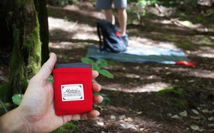 Matador Pocket Blanket Unfolds Into a Full-Sized Blanket - Tiny Key-chain blanket - Emergency key-chain blanket
