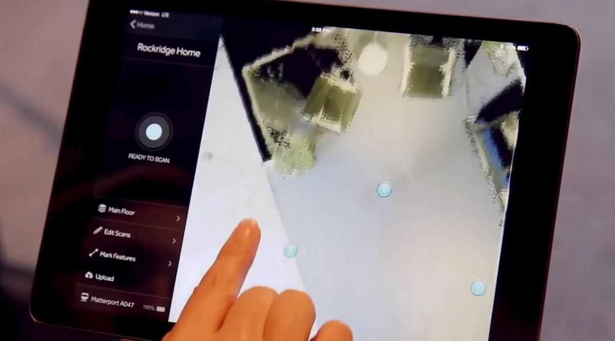 Matterport 360 Camera Home Layout Scanner - 3D home tour gadget