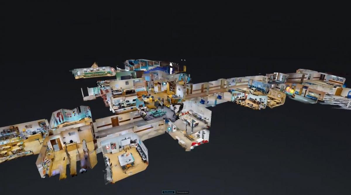Matterport 360 Camera Home Layout Scanner - 3D home tour gadget