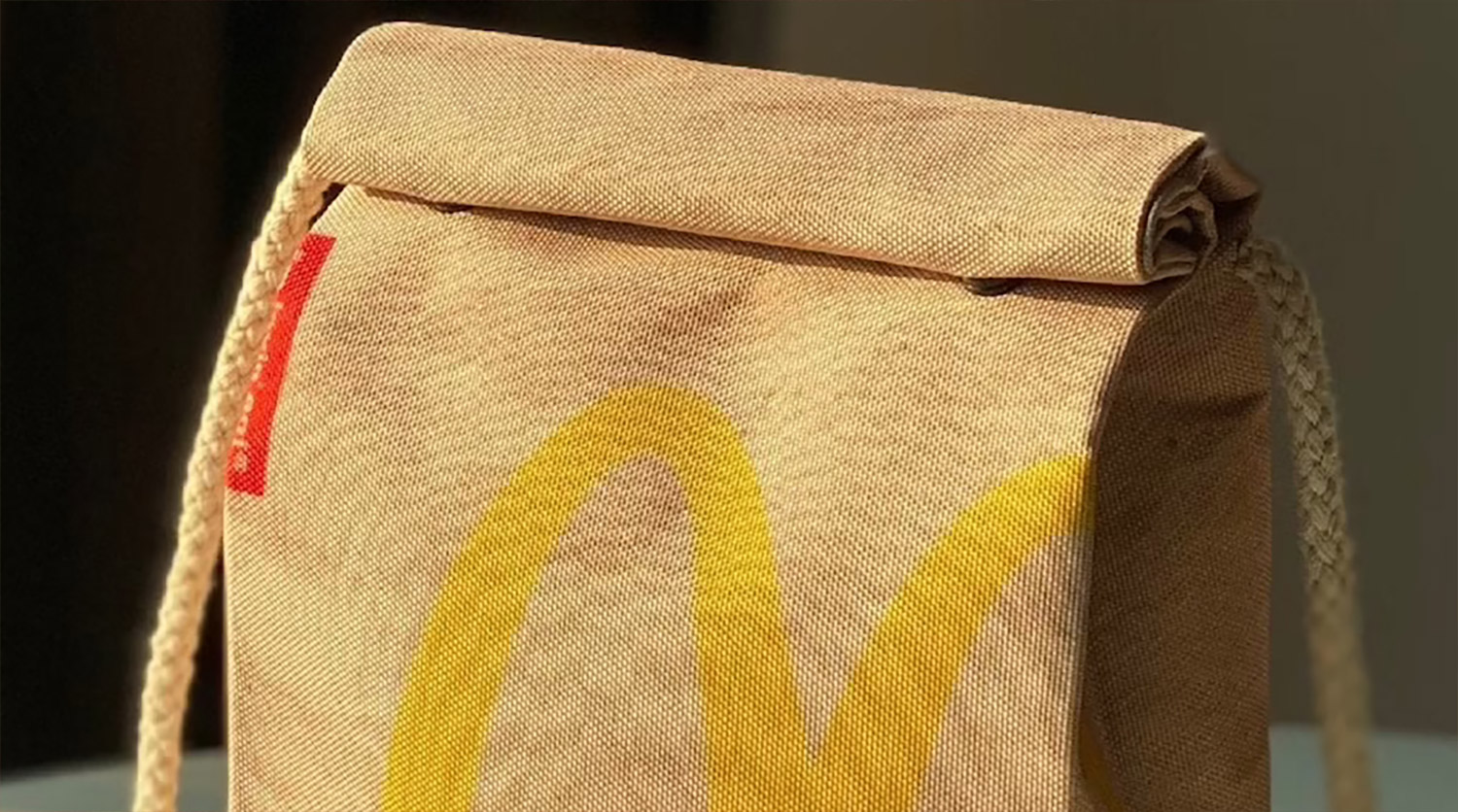 McDonalds Sling Bag fast food shoulder bag