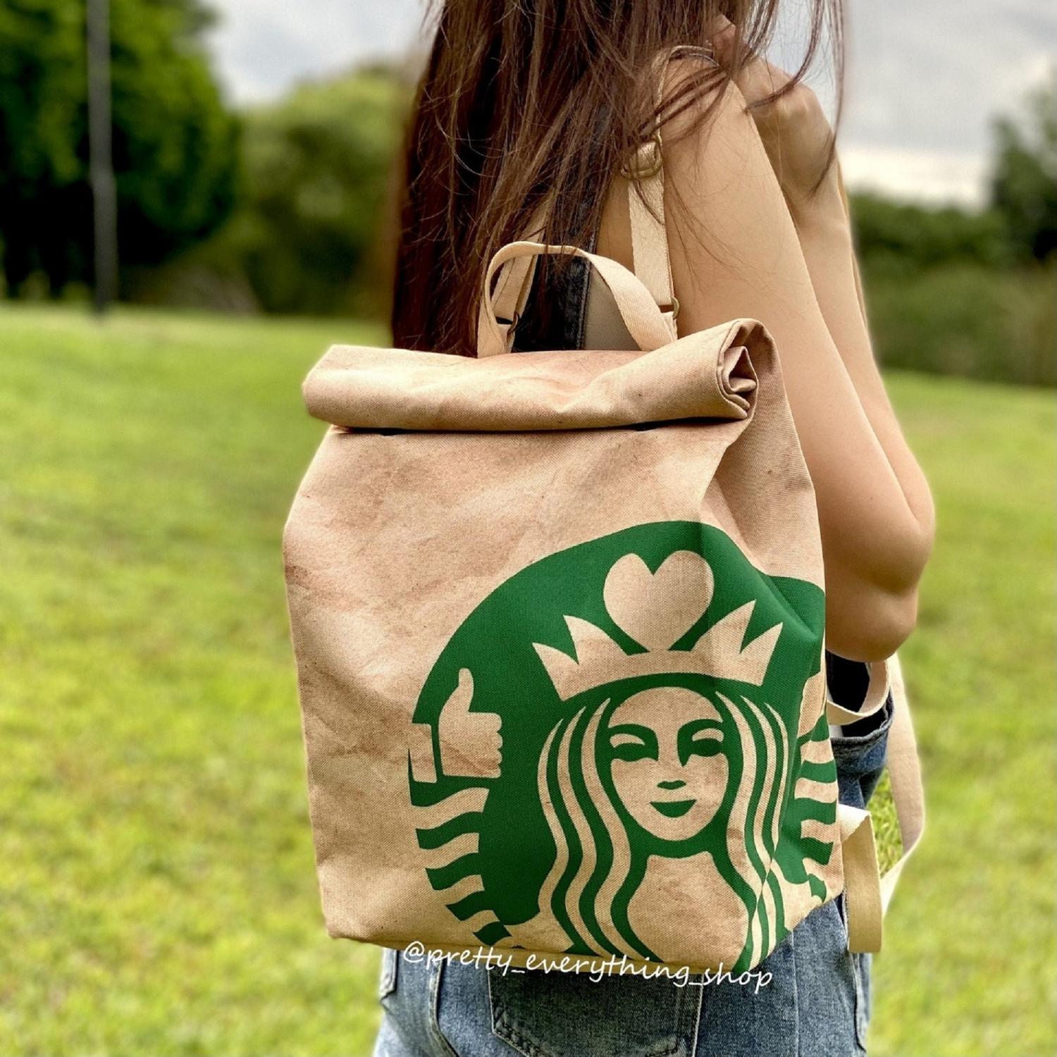 Starbacks fast food bag backpack