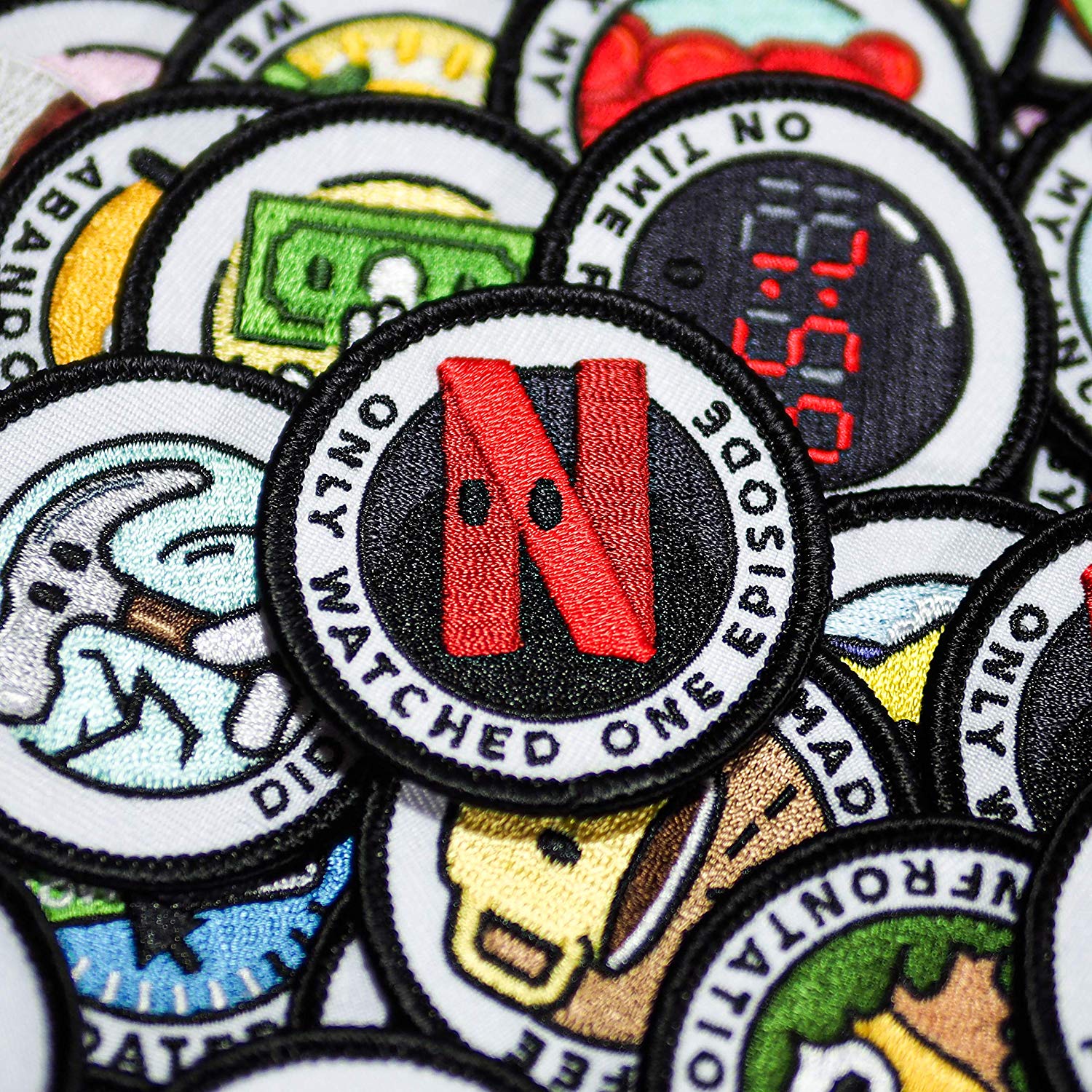 Merit Badges For Adults - Funny Adult accomplishment iron-on patches