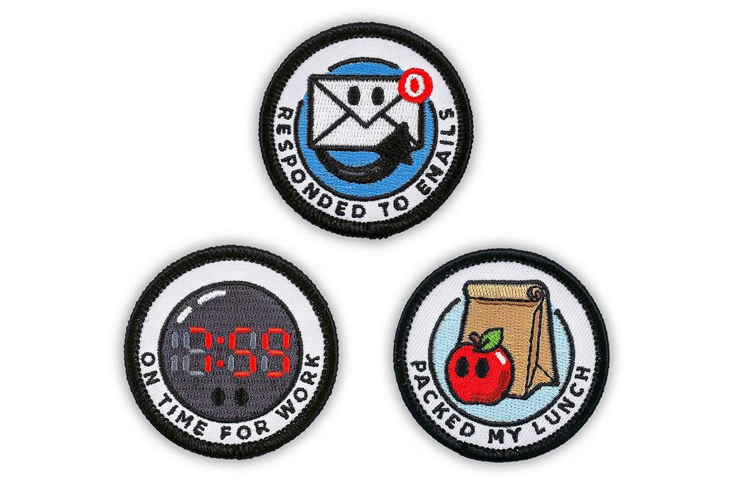 Merit Badges For Adults - Funny Adult accomplishment iron-on patches