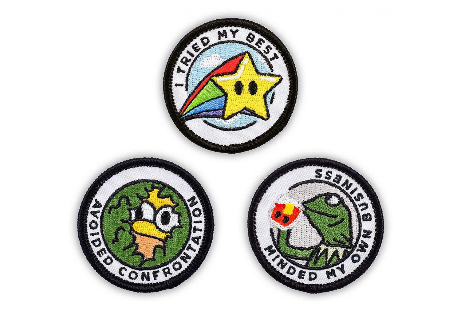 Merit Badges For Adults - Funny Adult accomplishment iron-on patches