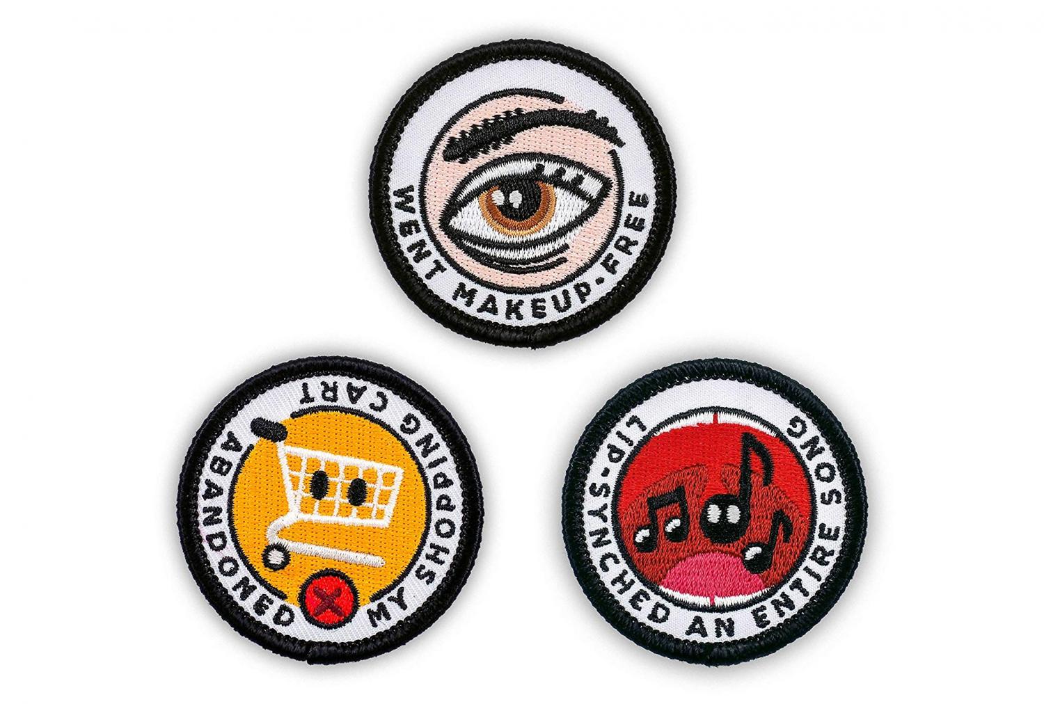 Merit Badges For Adults - Funny Adult accomplishment iron-on patches