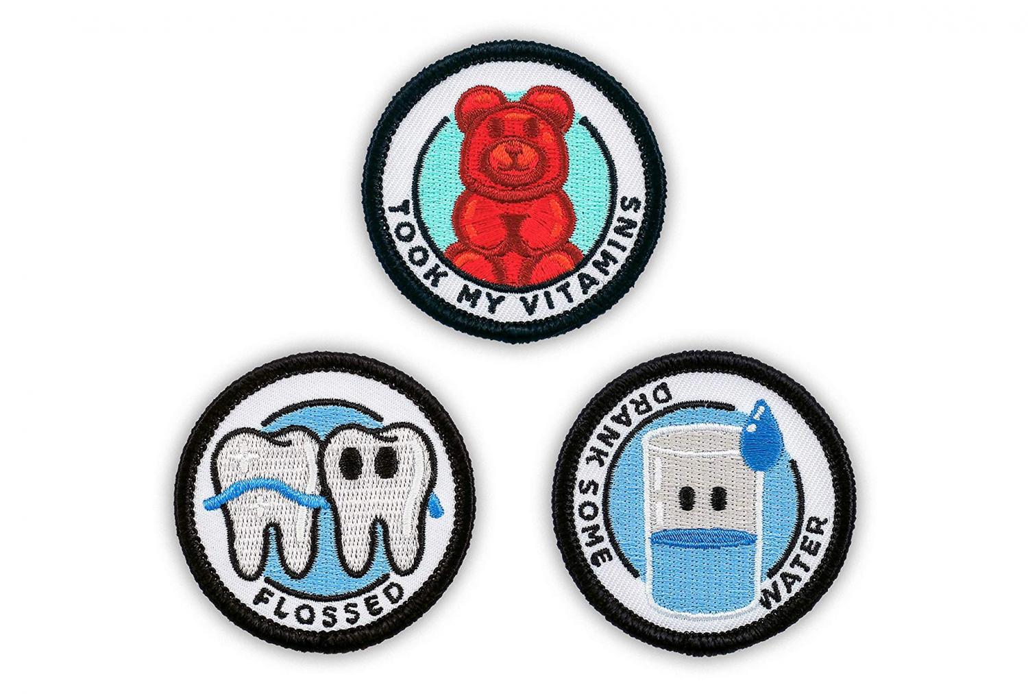 Merit Badges For Adults - Funny Adult accomplishment iron-on patches