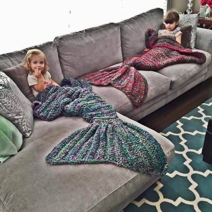 Mermaid Tail Blanket
