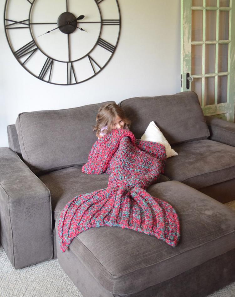 Mermaid Tail Blanket