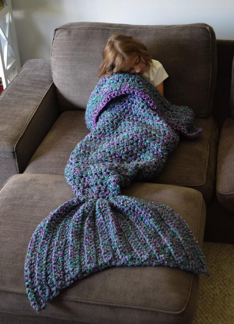 Mermaid Tail Blanket
