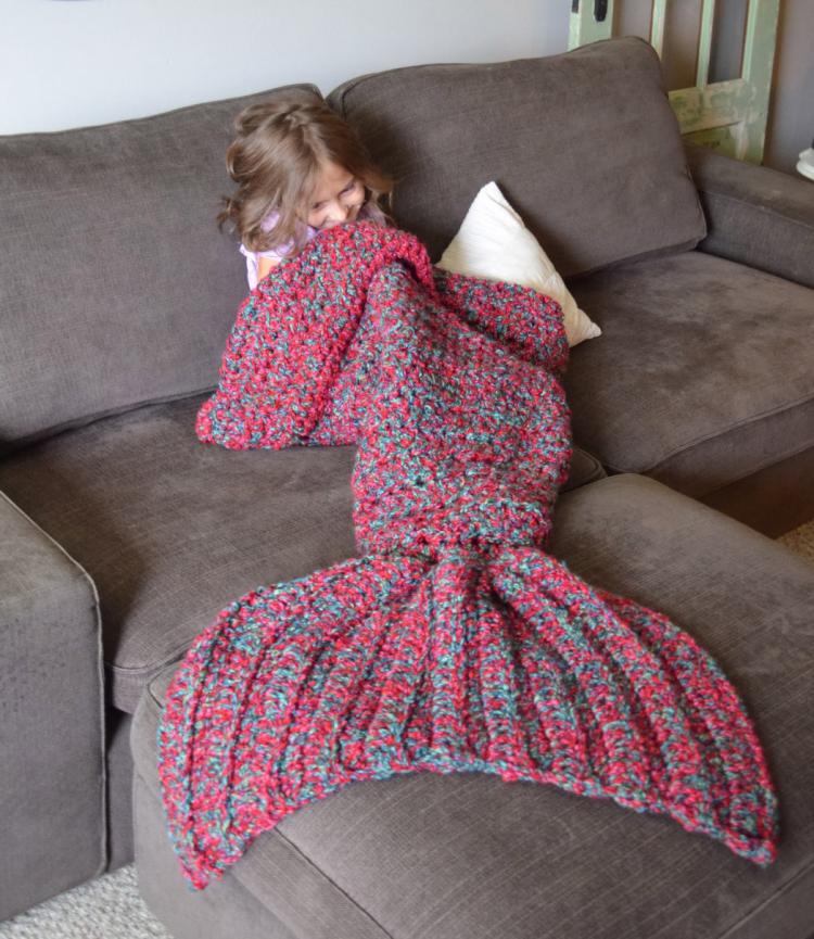 Mermaid Tail Blanket