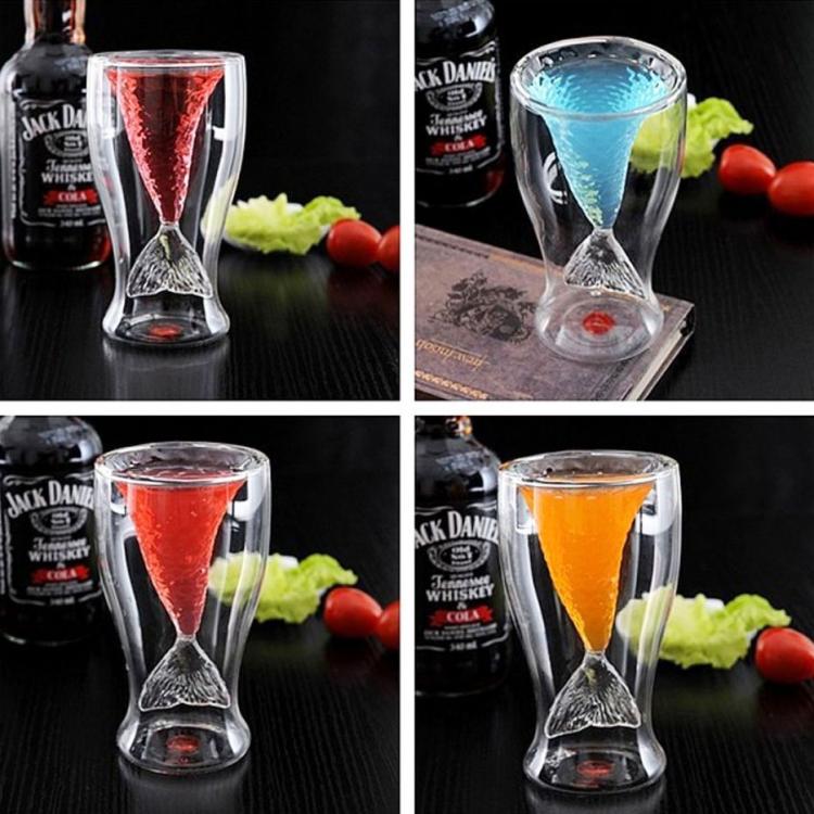 Mermaid Tail Drinking Glass - Mermaid Tail Shot Glasses