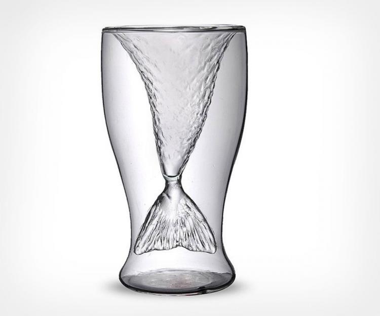 Mermaid Tail Drinking Glass - Mermaid Tail Shot Glasses