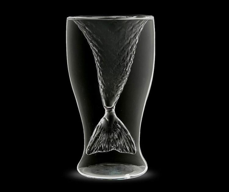 Mermaid Tail Drinking Glass - Mermaid Tail Shot Glasses