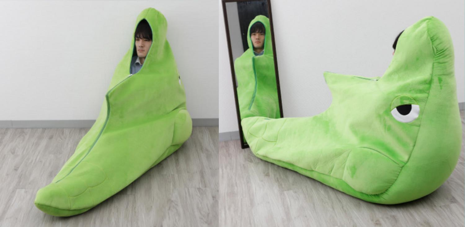 Metapod Sleeping Bag - Pokemon metapod napping pod