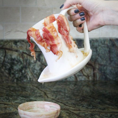 Microwavable Bacon Cooking Mug