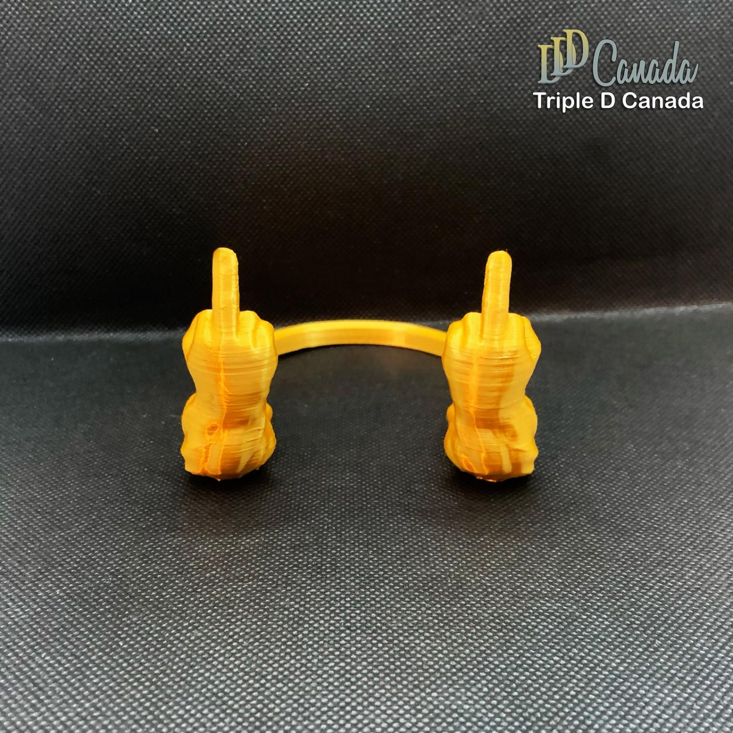 Middle Finger Chicken Arms