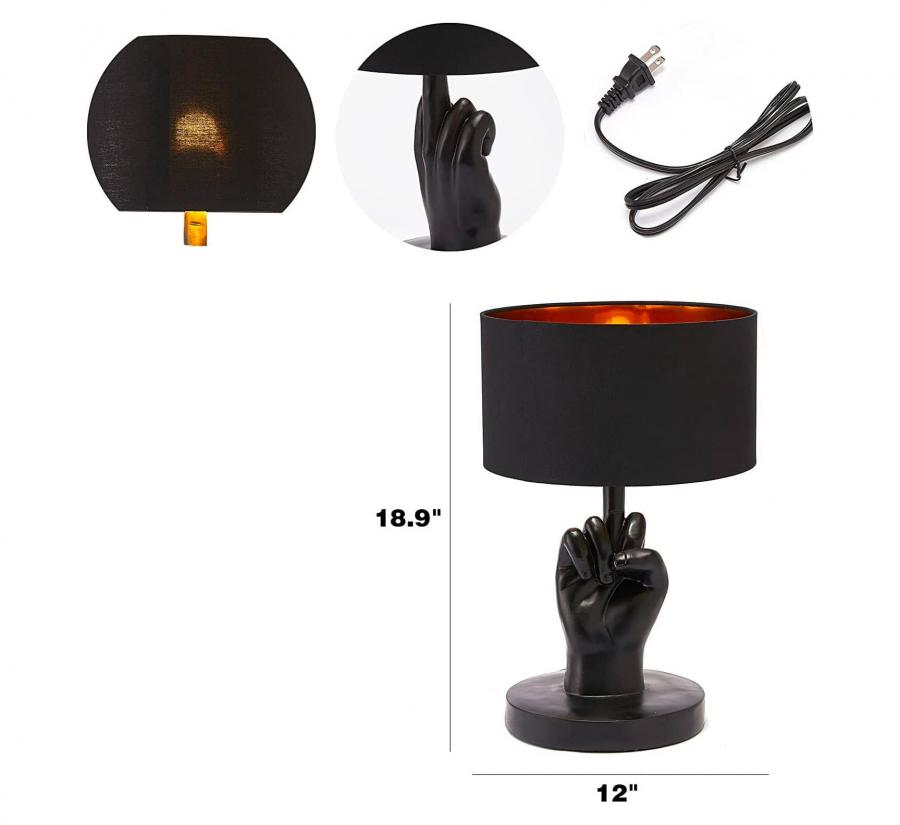 Middle Finger Lamp