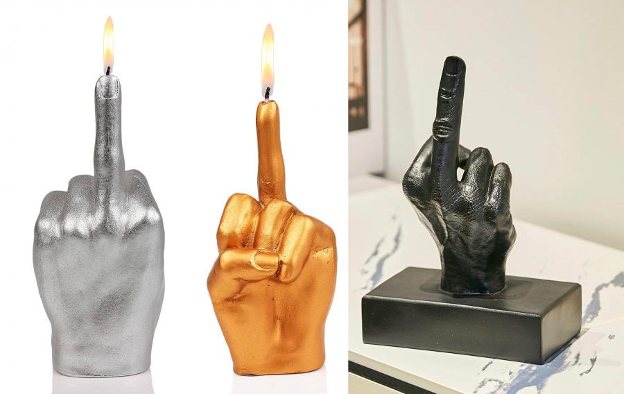 Middle Finger Lamp
