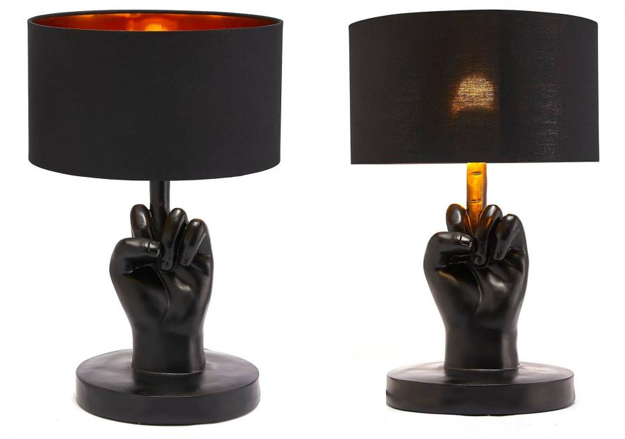 Middle Finger Lamp