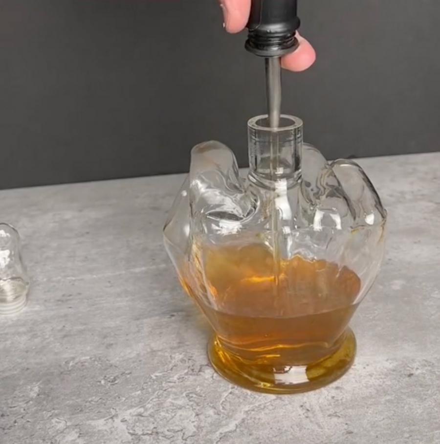 Middle Finger Whiskey Decanter